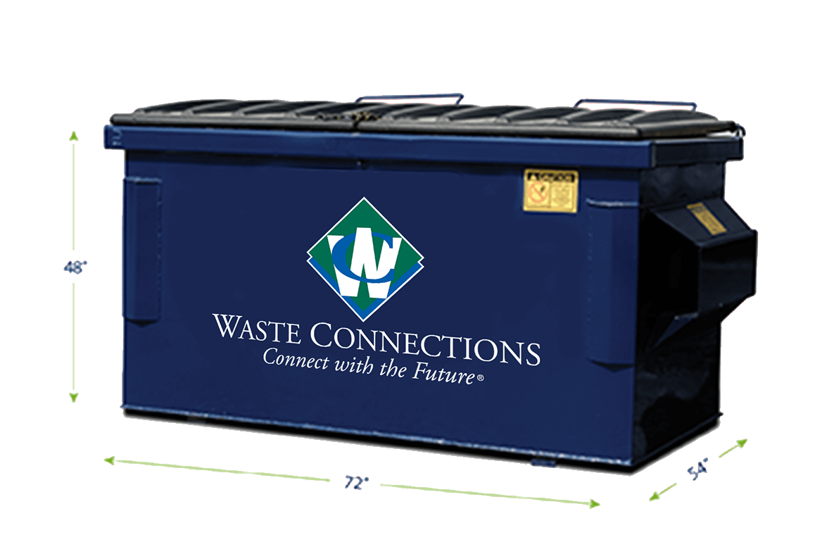 Waste Connections 4 yards Dumpster