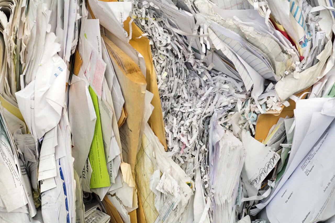 Waste Connections Shredding