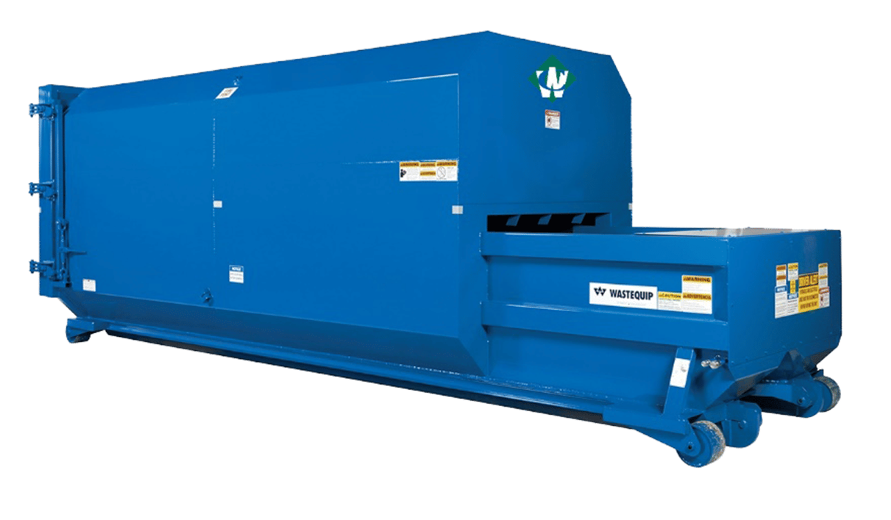 Commercial Trash Compactor Waste Connections Dallas